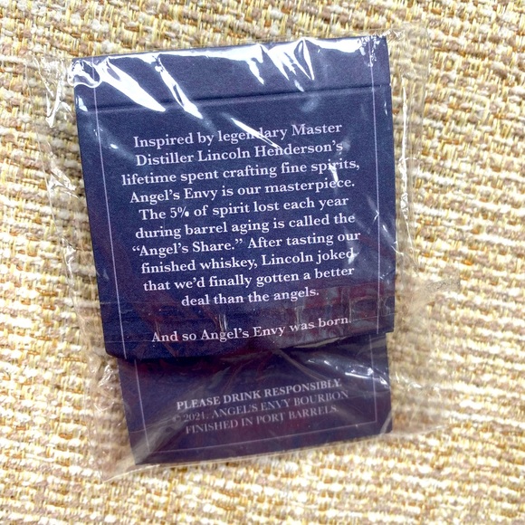 Angels Envy whiskey pin - Picture 3 of 3